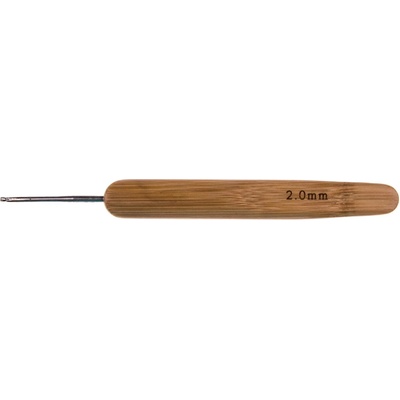 Háček kovový 14 cm s dřevěnou rukojetí Varianta: 2