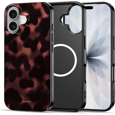 Tech-Protect Калъф Tech-Protect Lamano MagSafe за iPhone 17 - черен и червен (5906302333349)