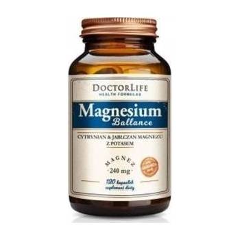 Doctor Life DOCTOR LIFE_Magnesium Ballance magnesium citrate and magnesium apple 240mg dietary supplement 120 capsules