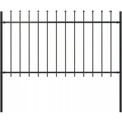 Panely s hroty, ocel, 1,7 x 1 m