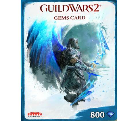 Guild Wars 2 800 Gem Card