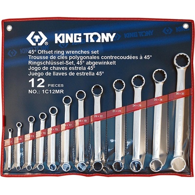 KING TONY Комплект звездогаечни ключове King Tony 1C12MR - 6-32 mm, 12 бр (160181)