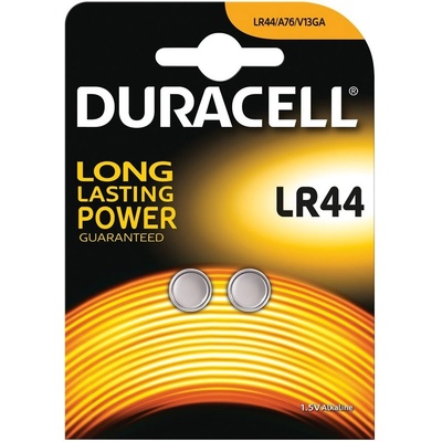 Duracell 504424 - Jednorázová baterie - SR44 - Alkalická - 1,5 V - 2 kusy - Poctivé balení