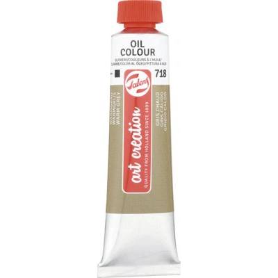Olejová barva šedá Warm grey 40 ml