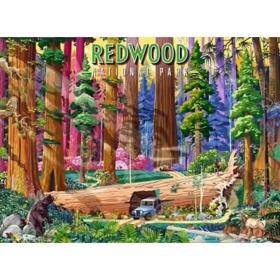Ravensburger - Puzzle National Park Collection: Redwood - 500 piese
