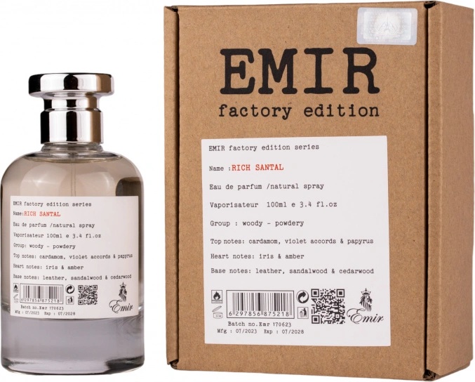 Emir Rich Santal (Factory Edition Series) EDP 100 ml