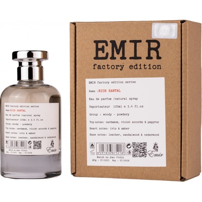 Emir Rich Santal (Factory Edition Series) EDP 100 ml