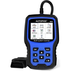 Autophix 9850 автомобилна диагностика OBDII за Peugeot, Citroen (9850 Peugeot CZ)