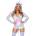 Leg Avenue Unicorn Tie-dye Romper S