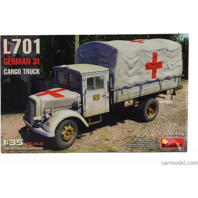 MiniArt L701 German 3t Cargo Truck 5x camo 1:35