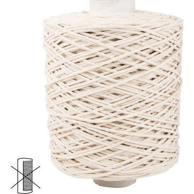Manumi Macramé šňůra 3mm natural 500m - 1 ks