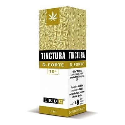 Cannabis Pharma Tinctura D-Forte 10% 10 ml