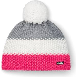Eisbär Детска зимна шапка (beanie) Eisbär Kid's Star Pompon Mütze - Pinkmeliert / White / Graumele - размер 55 cm (204-5862-1611)