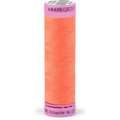 Stoklasa Polyesterové nitě návin 100 m Aspo Amann Balení: 5 ks, Varianta: 0135 Fusion Coral 0135 Fusion Coral