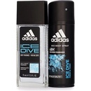 Adidas Ice Dive deodorant sklo 75 ml + deospray 150 ml dárková sada