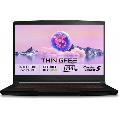 MSI Thin GF63 12UC-660GR
