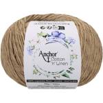 Anchor Cotton 'n' Linen 00004 Latte Плетене на една кука прежда (4680004-00004)