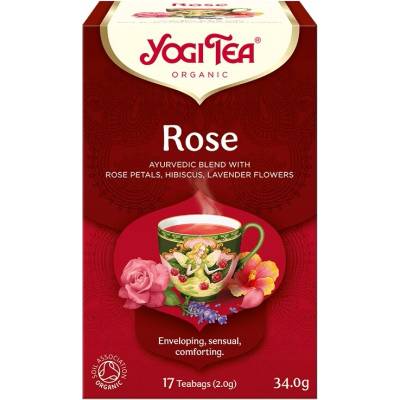 Yogi Tea čaj ružový bio 17 x 2 g