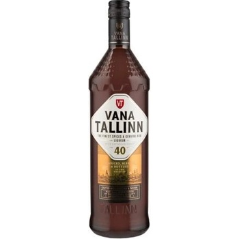Vana Tallinn 40% 1 l (čistá fľaša)