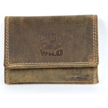 Pánská kožená velmi malá kapesní peněženka