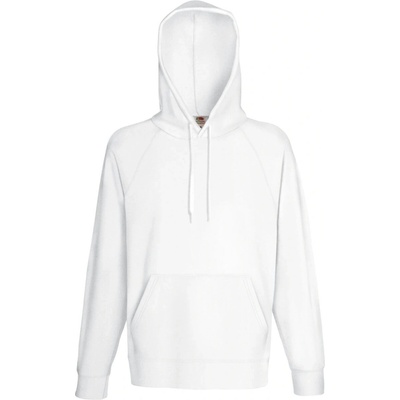 Fruit of the Loom Mikina Lightweight Hooded Sweat s kapucí oranžová