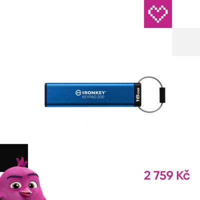 Kingston IronKey Keypad 200 16GB IKKP200/16GB