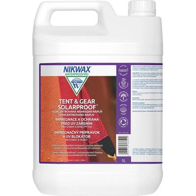Nikwax Tent & Gear Solar Proof 5000 ml