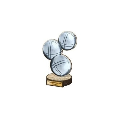 Poháry Bauer Dřevěná plaketa RW016 Petanque