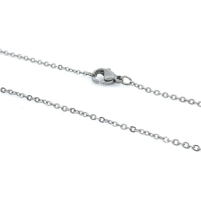 Jan Kos jewellery Řetízek z oceli typu anker 12107813