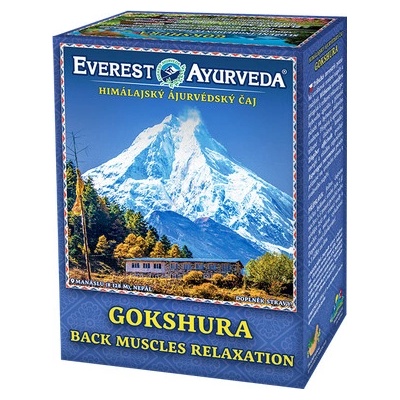 Everest Ayurveda GOKSHURA himalájský bylinný čaj ulevující od bolesti zad a páteře 100 g