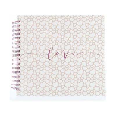 Hama Romance Spiral-Album 28x24 40 white Pages Wedding 3832