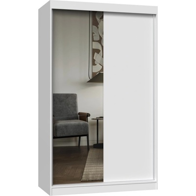 TP Living Iga se zrcadlem 120 cm bílá – Zboží Dáma