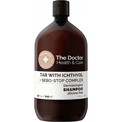 The Doctor Tar with Ichthyol + SeboStop Complex Shampoo Dermatological 946 ml