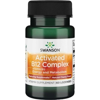 Image 1 of Swanson Activated B12 Complex 2000 mcg [60 Подезични таблетки ]