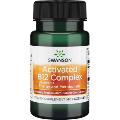 Swanson Activated B12 Complex 2000 mcg [60 Подезични таблетки ]