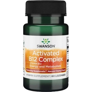 Swanson Activated B12 Complex 2000 mcg [60 Подезични таблетки ]