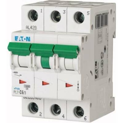 Eaton 3p D 6A 10kA PL7