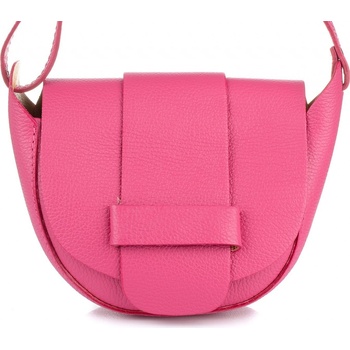 Vera Pelle X41 dámská kožená kabelka růžová