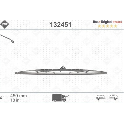 SWF Das Trucks 450 mm 132451
