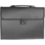 TITANUM Briefcase A4 with bundle 12 compartments black