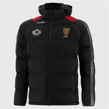 Image 1 of ONeills Яке ONeills Men's Down Dynamo Long Sleeve Performance Training Jacket - BLK/RED/WHI