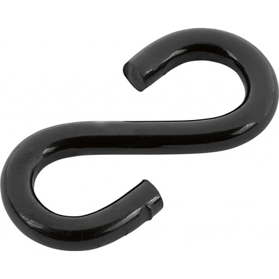 S-hák černý, 4,8 x 50 mm, 2 ks