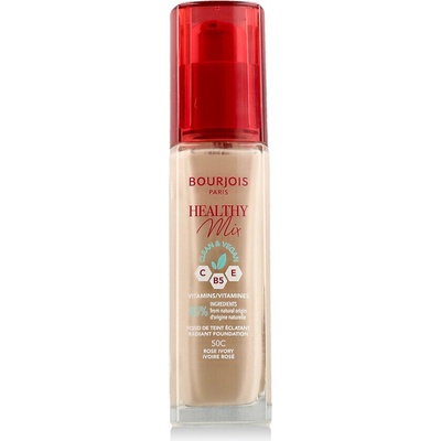 Bourjois Paris Healthy Mix Clean & Vegan Radiant Foundation make-up 50C Rose Ivory 30 ml