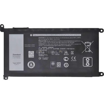 Dell 51KD7 батерия за лаптоп Dell, 3 клетки, 11.4V, 39Wh (D-BB-0138)