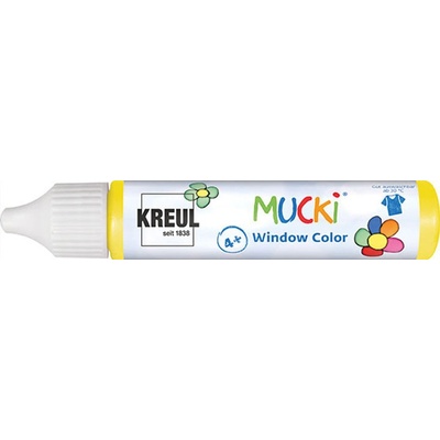 Barva na sklo MUCKI WINDOW COLOR 29 ml v tubě žlutá