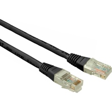 CTnet 120010 Patch, RJ45, cat. 5e, UTP, 1m, černý