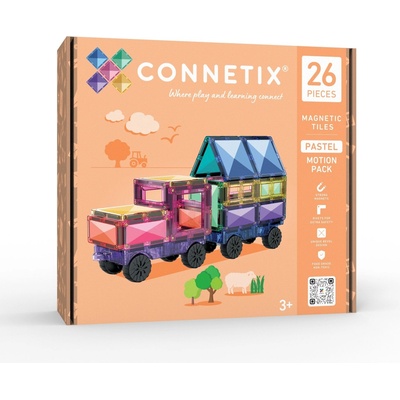 Connetix Tiles Motion Pastel 26 ks