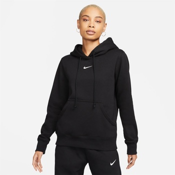 Nike Суичър Nike Sportswear Phoenix Fleece Women's Pullover Hoodie - Black/White