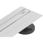 Mexen Flat 360° Slim линеен въртящ се сифон 50 см, бял - 1241050 (1241050)