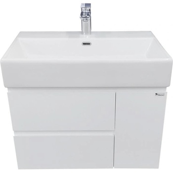 Triano Шкаф с умивалник, СЕРЕНГЕТИ, 70 cm, бял (73304)